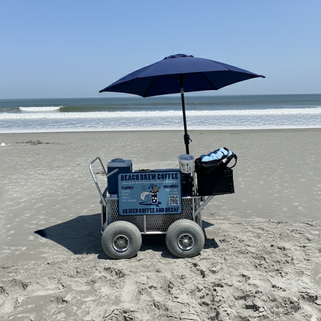 Beach Brew Coffee cart